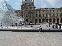  
  
     in front of Louvre          

